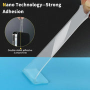 2x Double-Sided Nano Mounting Tape Traceless Clear Adhesive Invisible Gel 2M x 20mm V563-T128-2PCS