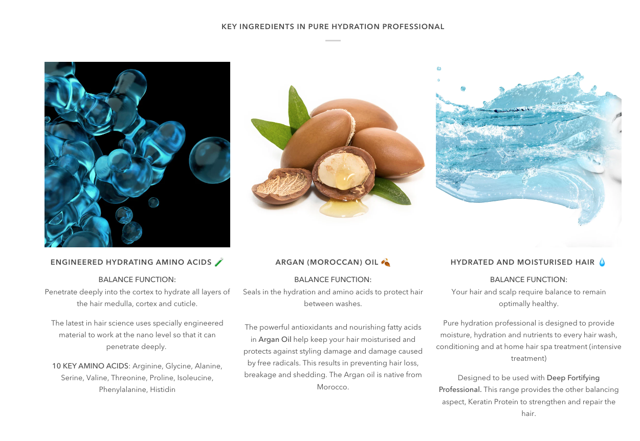 TERRE A MER Pure Hydration Moisture Keratin Aftercare (Travel Hair Repair Kit) V563-TAMPACK010