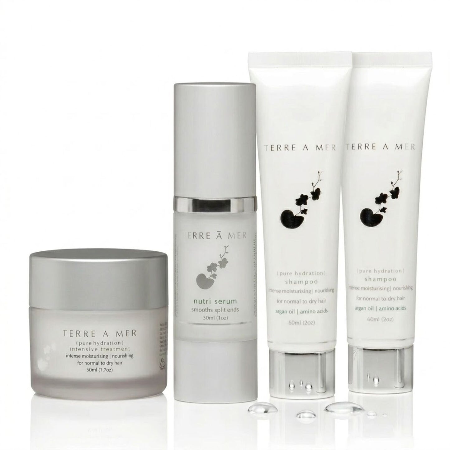 TERRE A MER Pure Hydration Moisture Keratin Aftercare (Travel Hair Repair Kit) V563-TAMPACK010