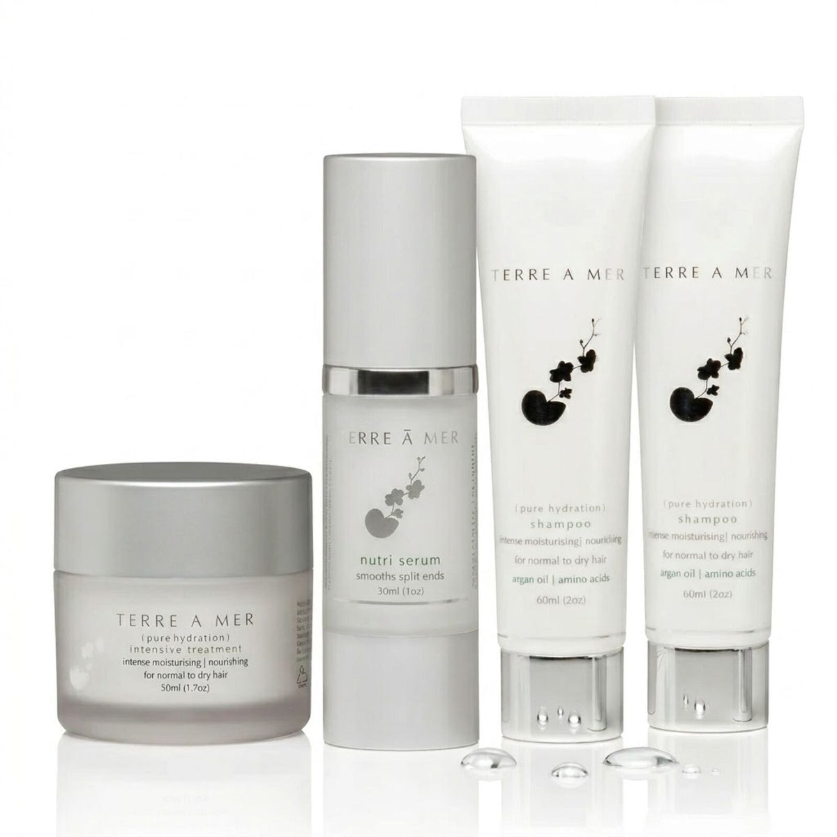 TERRE A MER Pure Hydration Moisture Keratin Aftercare (Travel Hair Repair Kit) V563-TAMPACK010