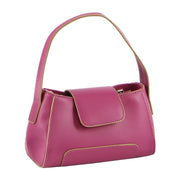 Milleni Mini Fashion Handbag Tote Bag in Magenta V563-TAR1059-MGNT