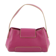 Milleni Mini Fashion Handbag Tote Bag in Magenta V563-TAR1059-MGNT