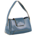Milleni Mini Fashion Handbag Tote Bag in Teal V563-TAR1059-TEAL