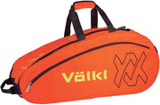 Volkl Team Tennis Racquet Bag for 6 Rackets - Lava/Neon Yellow Combi V79102 V563-TBV19TMLAVAC