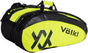 Volkl Classic Tour Combi Bag for 6-9 Tennis Racquets in Yellow/Black V563-TBV21_22TC