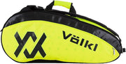Volkl Classic Tour Combi Bag for 6-9 Tennis Racquets in Yellow/Black V563-TBV21_22TC
