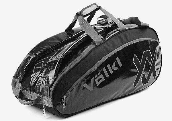 Volkl Primo Combi Tennis Bag Black / Charcoal (V72002) for 6-9 Racquets V563-TBV22PC