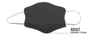 3x Tigerplast Fabric Face Mask Washable Reusable Mask Protect Anti-Microbial Mouth Cover - Black V563-TIGERPLAST_ADULT_BLK-3PCS