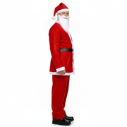 ADULT SANTA CLAUS COSTUME Suit Father Xmas Party Outfit Father Christmas V563-TOM-C098