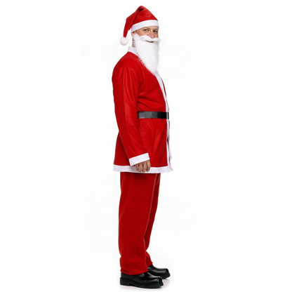 ADULT SANTA CLAUS COSTUME Suit Father Xmas Party Outfit Father Christmas V563-TOM-C098