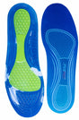 TRIMSOLE Mens Gel Advanced Insoles Silicone Antibacterial Inserts Pads Massage V563-TRI-005