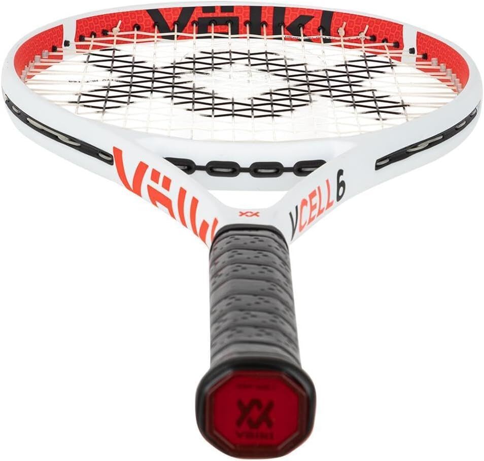 Volkl V-Cell 6 Tennis Racquet - Fully Strung Racket & Free Dampener - 4 3/8 V563-TRVVC6-4-3_8