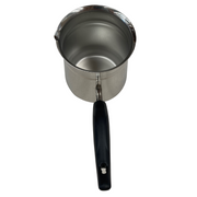 1.2L TURKISH COFFEE POT Milk Warmer Jug w Handle STAINLESS STEEL V563-TURKISHPOT
