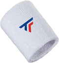 Tecnifibre Tennis XL Wristband Wrist Bands Sweatband Sport Squash Cotton - White V563-TZAWW-1PK