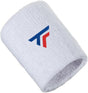 Tecnifibre Tennis XL Wristband Wrist Bands Sweatband Sport Squash Cotton - White V563-TZAWW-1PK