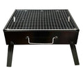 Mini Portable Foldable Charcoal Grill BBQ Grill Outdoor - Matte Black V563-UI8656