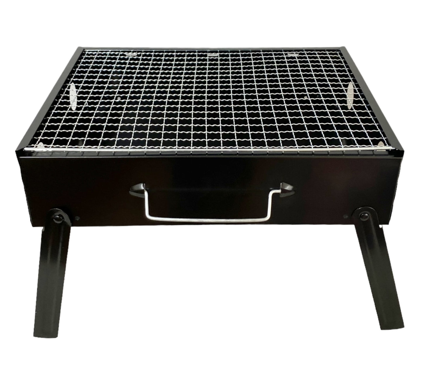 Mini Portable Foldable Charcoal Grill BBQ Grill Outdoor - Matte Black V563-UI8656