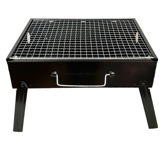 Mini Portable Foldable Charcoal Grill BBQ Grill Outdoor - Matte Black V563-UI8656