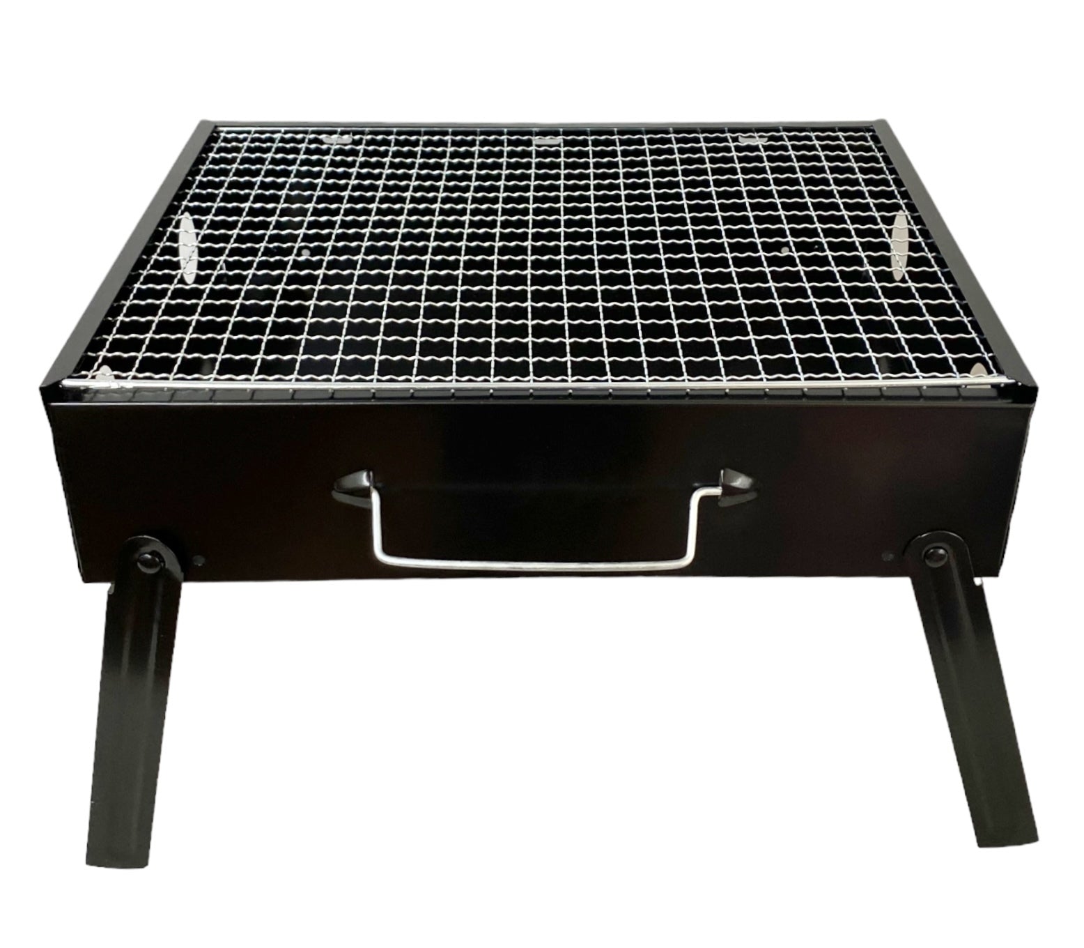 Mini Portable Foldable Charcoal Grill BBQ Grill Outdoor - Matte Black V563-UI8656