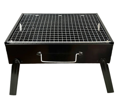 Mini Portable Foldable Charcoal Grill BBQ Grill Outdoor - Matte Black V563-UI8656