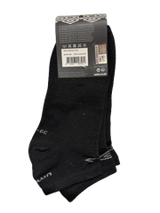 Umbro Mens Trainer Ankle Socks - Black - 1 Pack of 3 Pairs - EU 39-42 V563-UMBRO-BLACK-39-42
