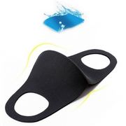 SUMMER Reusable Breathable Face Mask Mouth Mask Anti Dust Haze Protective in Black V563-UPWR-FACEMASK_BLACK