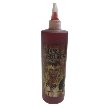 Gothic Vampire Wig + 450ml Bottle Fake Blood Halloween Costume Set Horror Scary Party V563-VAMPIREWIGFAKEBLOODSET
