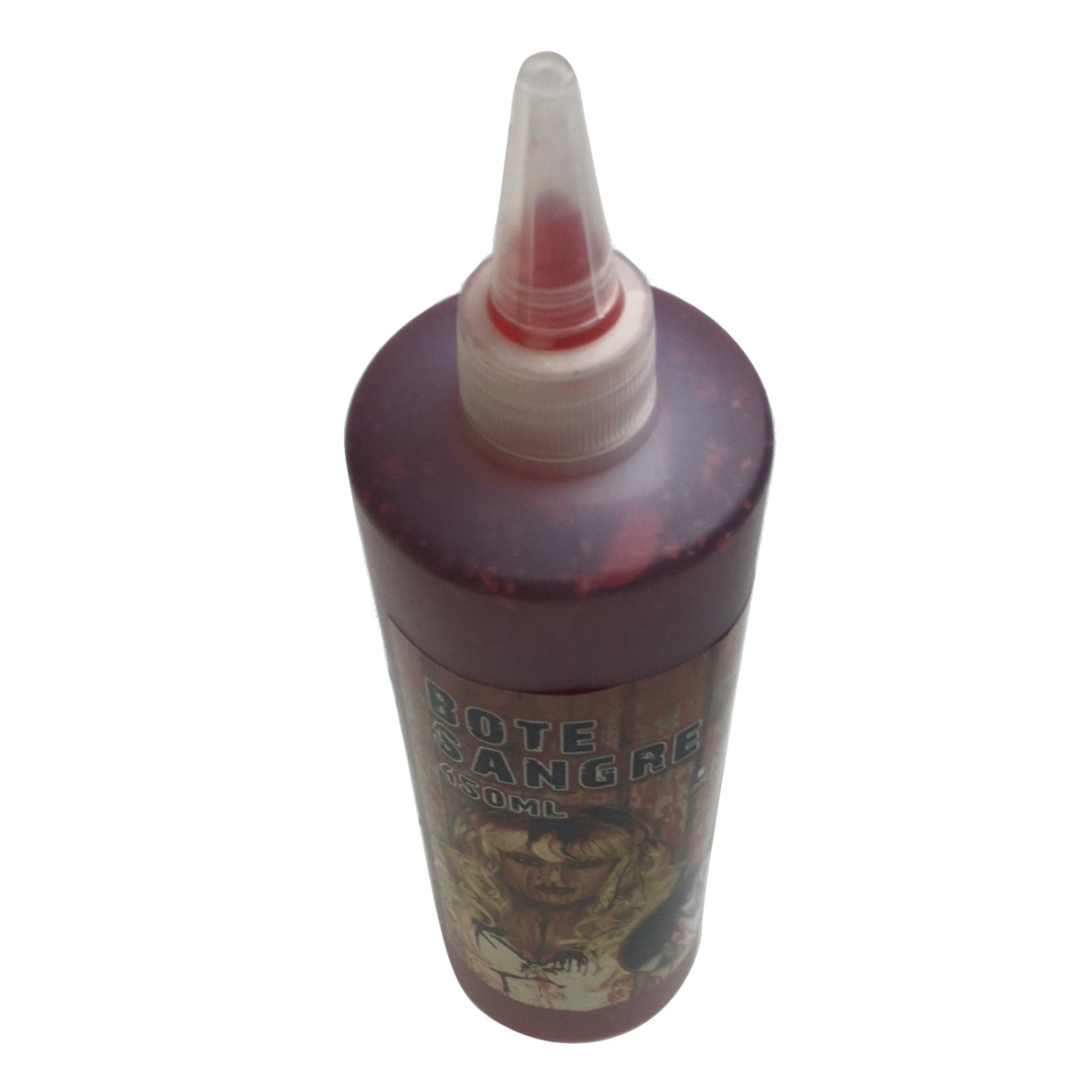 Gothic Vampire Wig + 450ml Bottle Fake Blood Halloween Costume Set Horror Scary Party V563-VAMPIREWIGFAKEBLOODSET