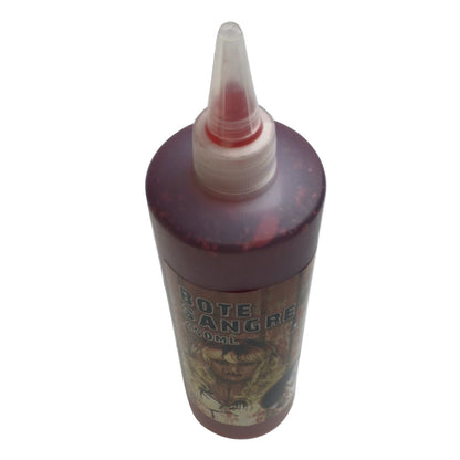 Gothic Vampire Wig + 450ml Bottle Fake Blood Halloween Costume Set Horror Scary Party V563-VAMPIREWIGFAKEBLOODSET
