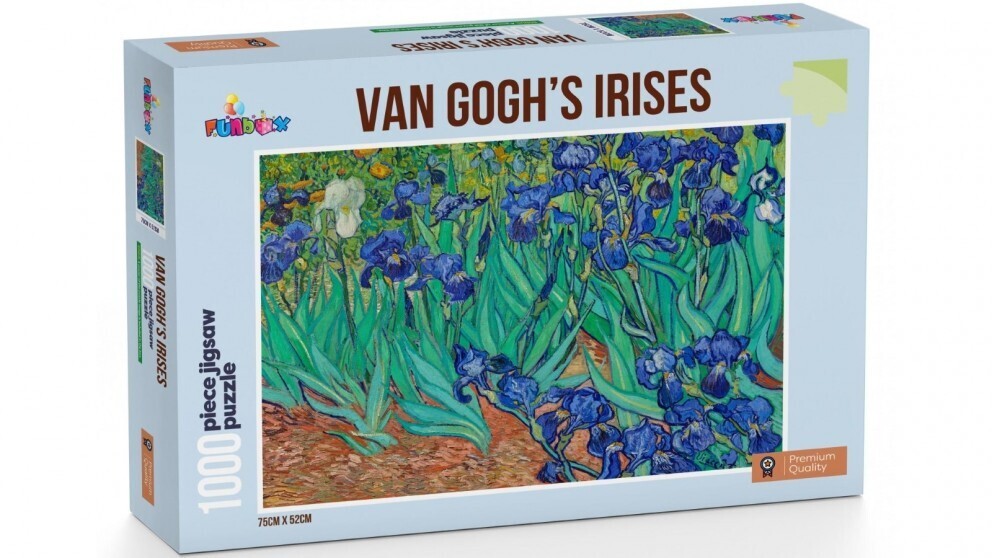 Premium Van Goghs Irises 1000 Pieces Jigsaw Puzzle V563-VANGOGHSIRISES