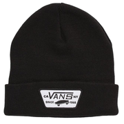 VANS Milford Beanie Warm Winter Knit Hat Ski Cap - Black V563-VN000UOUBLK