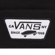 VANS Milford Beanie Warm Winter Knit Hat Ski Cap - Black V563-VN000UOUBLK