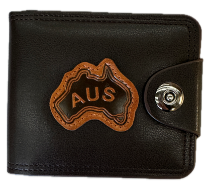 Souvenir Wallet Australia Classic AUS in Brown V563-WALLET-AUS-BROWN