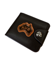 Souvenir Wallet Australia Classic AUS in Brown V563-WALLET-AUS-BROWN