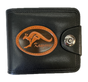 Souvenir Wallet Australia Classic Australian Kangaroo in Black V563-WALLET-KANG-BLACK