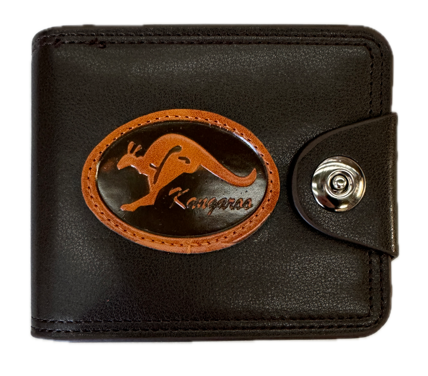 Souvenir Wallet Australia Classic Australian Kangaroo in Brown V563-WALLET-KANG-BROWN