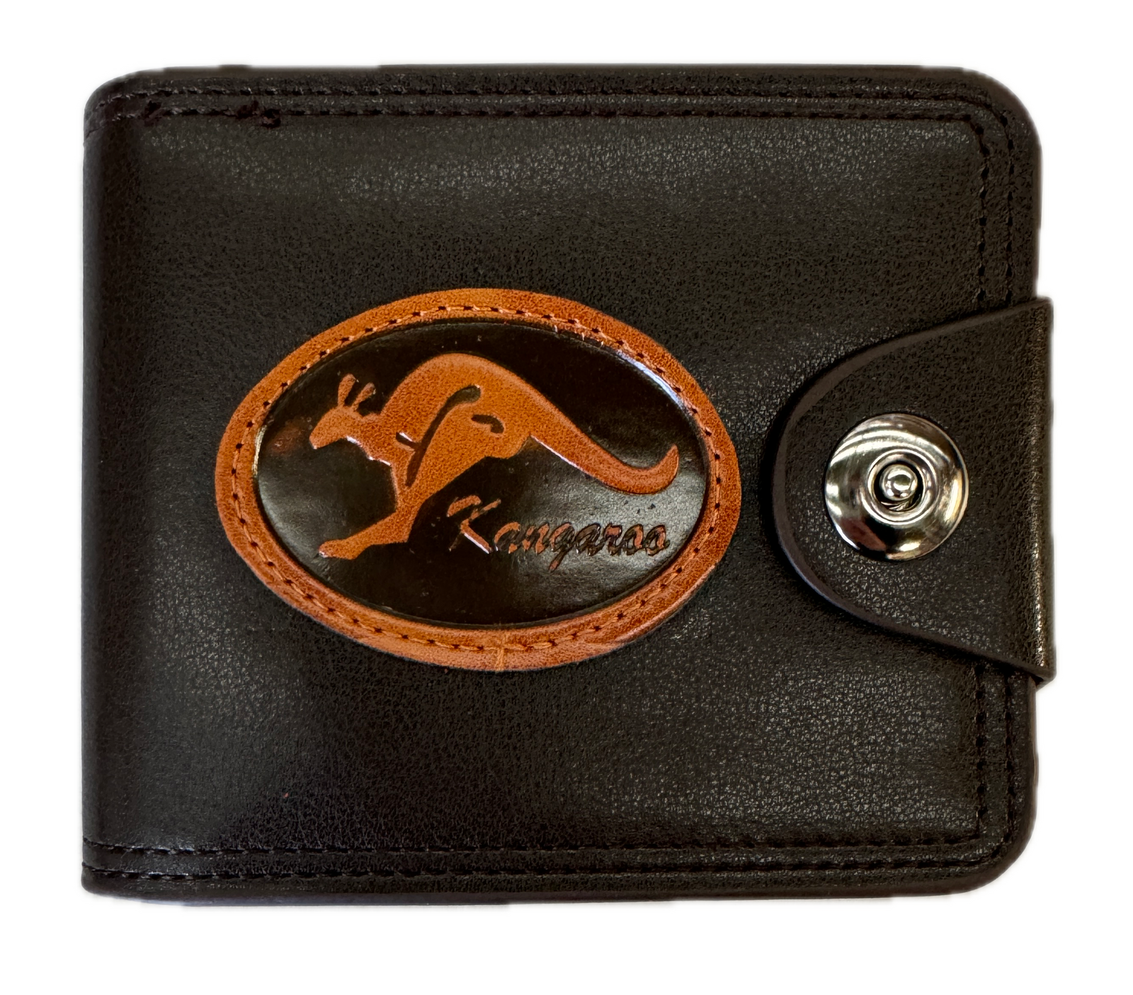 Souvenir Wallet Australia Classic Australian Kangaroo in Brown V563-WALLET-KANG-BROWN