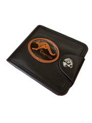 Souvenir Wallet Australia Classic Australian Kangaroo in Brown V563-WALLET-KANG-BROWN