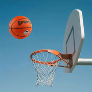 Classic Rubber Basketball Training Standard Size Downtown for NBA- Black/Orange V563-WB-BASKETBALL