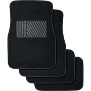 4pcs Car Floor Mats Front Rear Rubber Black Universal Fit Carpet Set Heavy Duty V563-WB-CARFLOORMATS