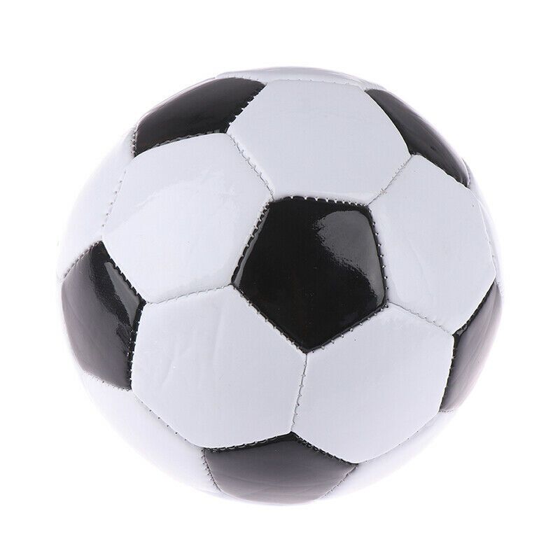 Classic Soccer Ball Football Training Standard Size 5 - Black/White V563-WB-SOCCERBALL_BLK_WHT