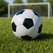 Classic Soccer Ball Football Training Standard Size 5 - Black/White V563-WB-SOCCERBALL_BLK_WHT