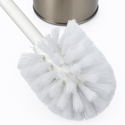 Toilet Brush Holder Metal Stainless Steel Bathroom Set Handle Round Cover Clean V563-WB-TOILETHOLDER