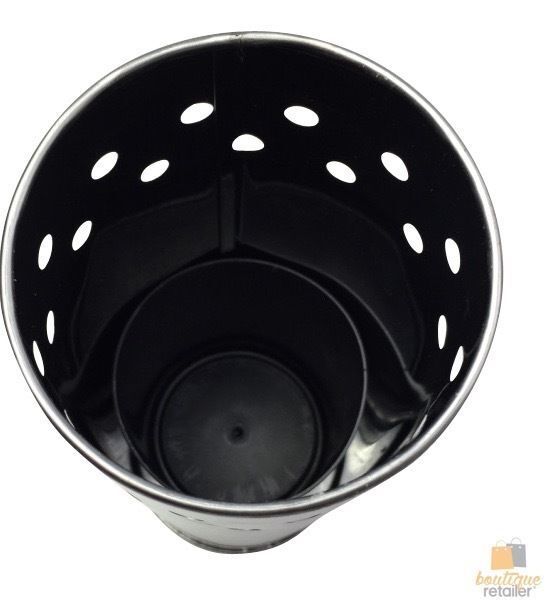 Toilet Brush Holder Metal Stainless Steel Bathroom Set Handle Round Cover Clean V563-WB-TOILETHOLDER