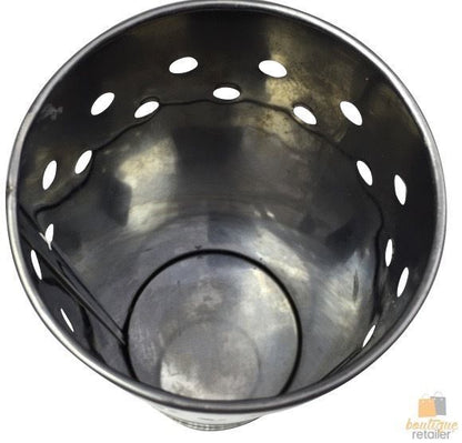 Toilet Brush Holder Metal Stainless Steel Bathroom Set Handle Round Cover Clean V563-WB-TOILETHOLDER