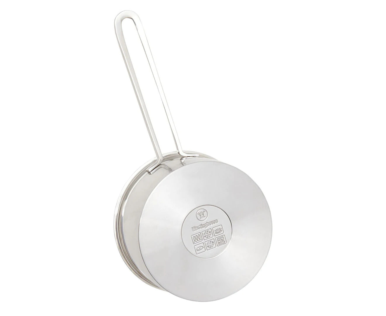 5pc Westinghouse Stainless Steel Pot & Pan Gas/Induction Frypan/Saucepan Set V563-WH5P03SS
