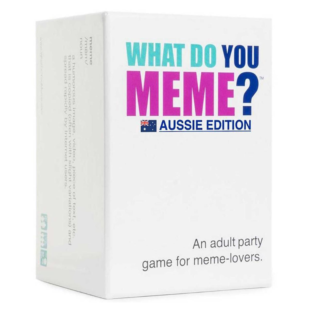WHAT DO YOU MEME? Party Card Game - Aussie Edition V563-WHATDOYOUMEME-1PK