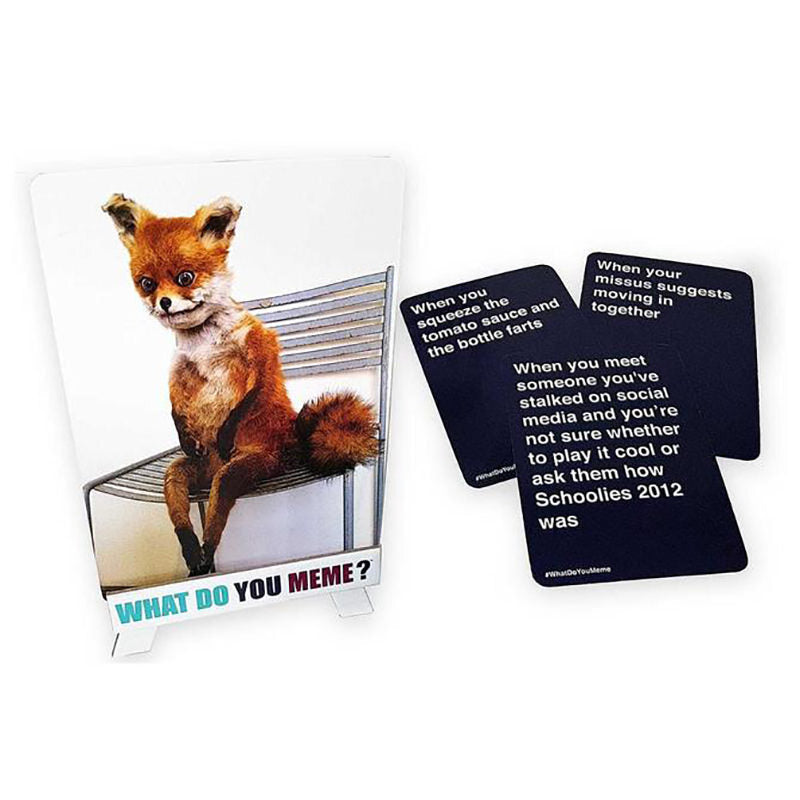 WHAT DO YOU MEME? Party Card Game - Aussie Edition V563-WHATDOYOUMEME-1PK