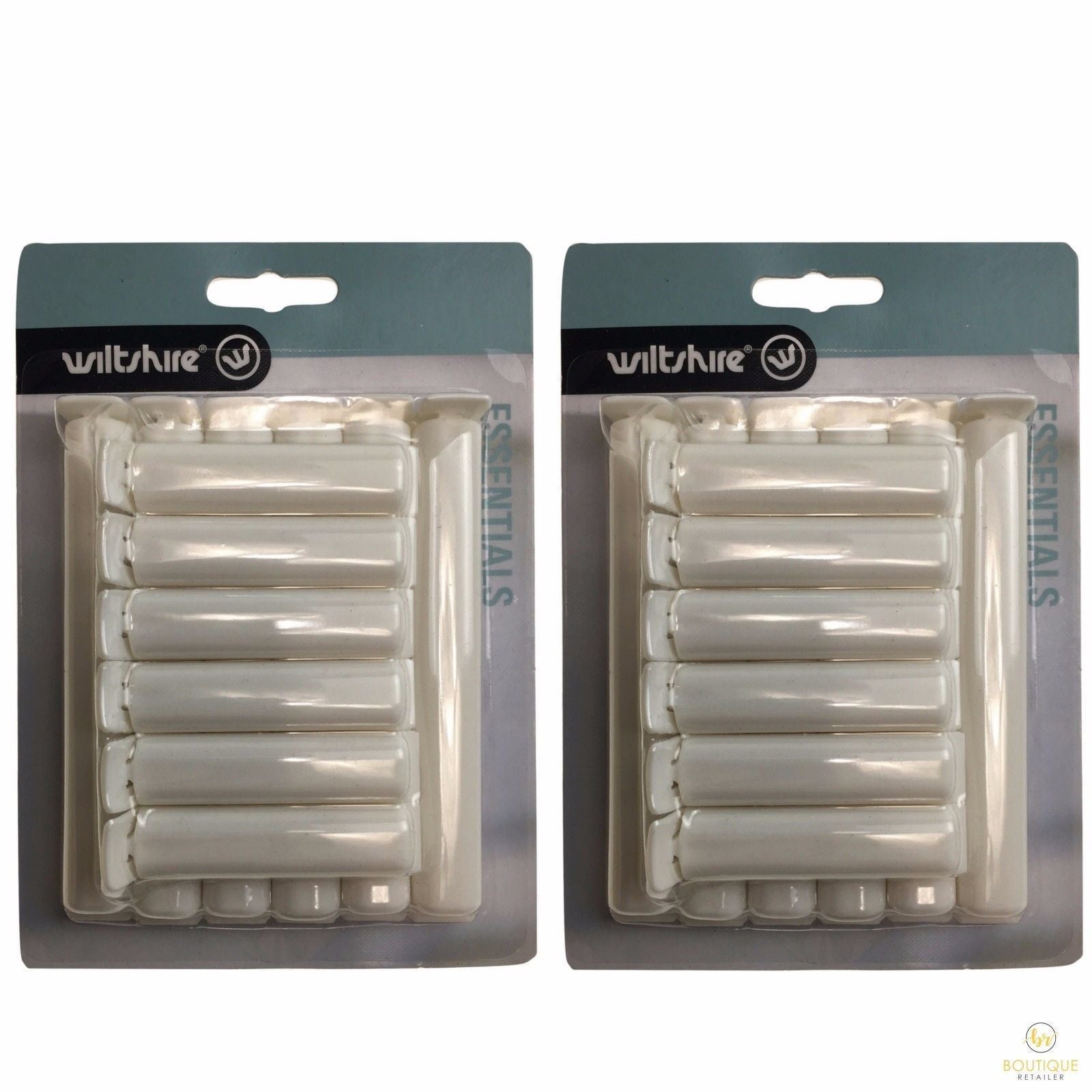 Pack of 24 WILTSHIRE BAG CLIPS Food Storage Sealing Sealer Snack Clamp Peg V563-WILTS-W2951