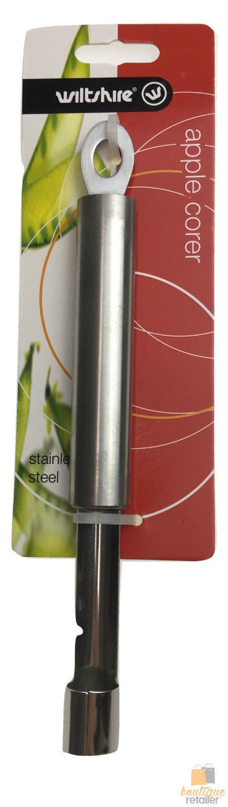 3x WILTSHIRE APPLE CORER Fruit Vegetable Cutter Slicer Tool Stainless Steel V563-WILTS-W3193-3PCS